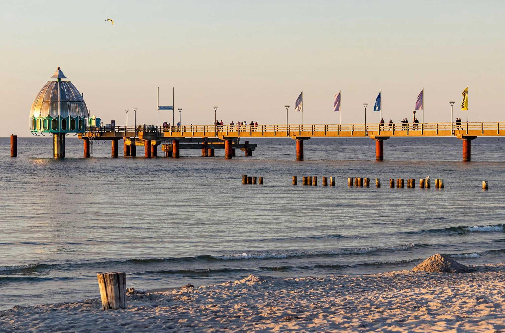 Kleine Freiheit An Der Seebruecke Zingst Exteriér fotografie